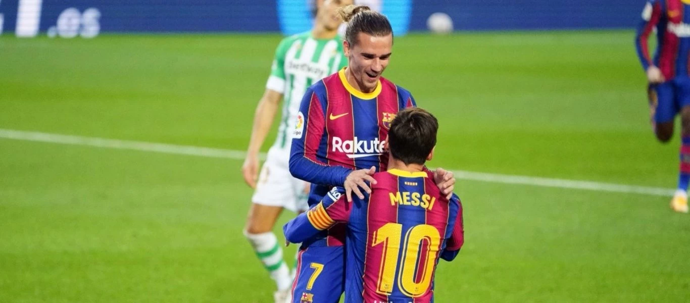 La Liga: Επιστροφή στις νίκες μετά από καιρό για την Μπαρτσελόνα (5-2) επί της Μπέτις